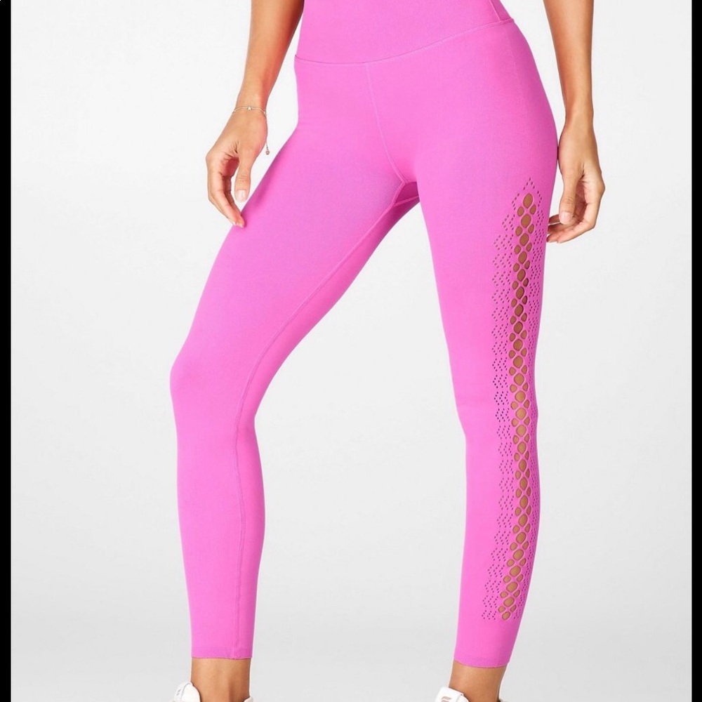 Fabletics High-Waisted Sculptknit Lattice Legging